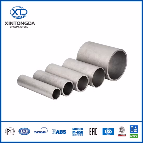 Tianyang Factory Cold Drawn Cold Rolled Duplex Stainless Steel Tube with ISO TUV PED SGS
